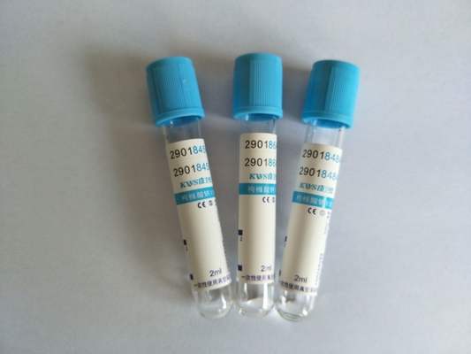 Laboratory Consumable  Blood Sample Bottles For Sodium Citrate Coagulation Test