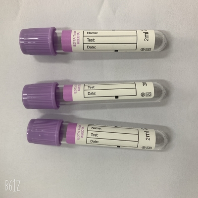 One Off Use Glass Vacuum Blood Collection K2 Edta Tube