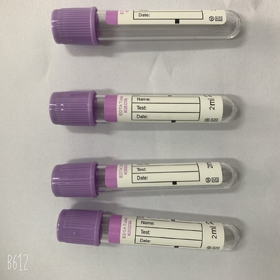 One Off Use Glass Vacuum Blood Collection K2 Edta Tube