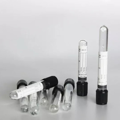 Трубка собрания крови вакуума стекла 1-10ml Esr Ce черная верхняя медицинская